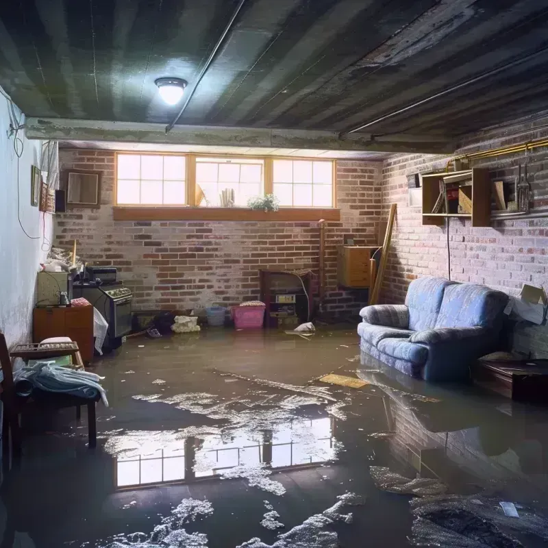 Flooded Basement Cleanup in Tate County, MS